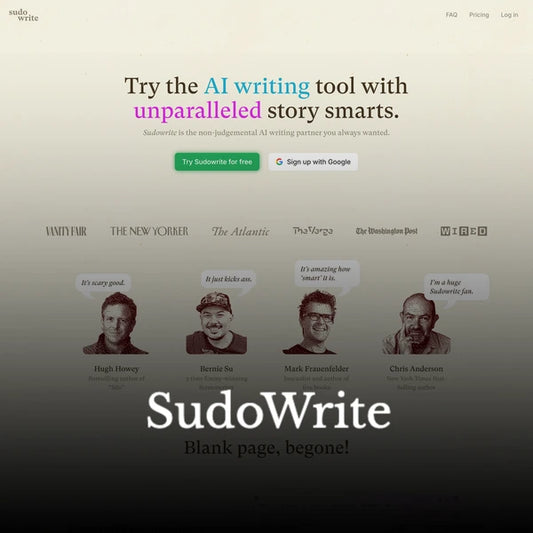 sudowrite homepage image